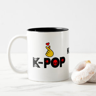Folge I Liebe KPop Fabulous Classic Zweifarbige Tasse