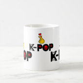 Folge I Liebe KPop Kaffeetasse (Mittel)