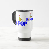Folge I Liebe KPop Reisebecher (Vorderseite Links)