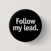 Folge meinem Beispiel. Button (Vorderseite)