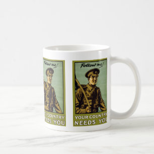 Folge mir! ~ Dein Land braucht Dich Kaffeetasse