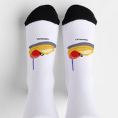 Folge mir nicht - Autoscooter Socken (Oben)