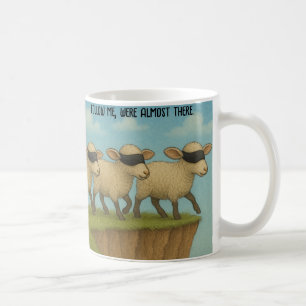 Folge mir Schaf Tasse