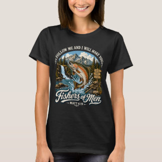 Folge mir und ich werde dich zu einem Menschenfisc T-Shirt