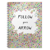 Folge Pfeil Notizblock (Vorderseite)