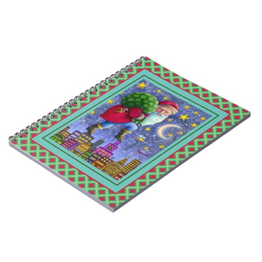 FOLGE ST. NICK-TIPTOS AUF ROOFTOPS MIT SPIELBAND NOTIZBLOCK (Linke Seite)