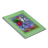 FOLGE ST. NICK-TIPTOS AUF ROOFTOPS MIT SPIELBAND NOTIZBLOCK (Rechte Seite)