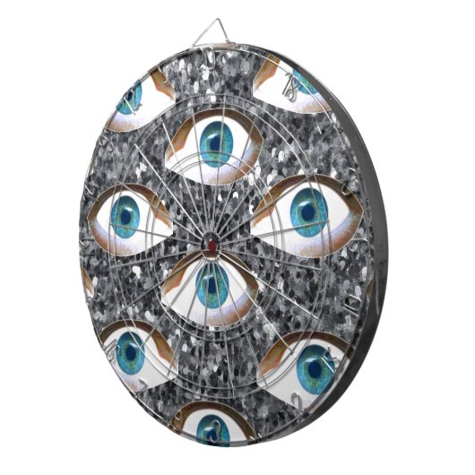 Folgeaugen Dartscheibe (Vorderseite rechts)