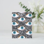 Folgeaugen Postkarte (Stehend Vorderseite)