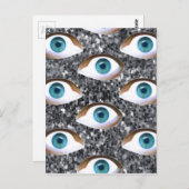 Folgeaugen Postkarte (Vorne/Hinten)