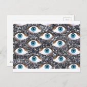 Folgeaugen Postkarte (Vorne/Hinten)