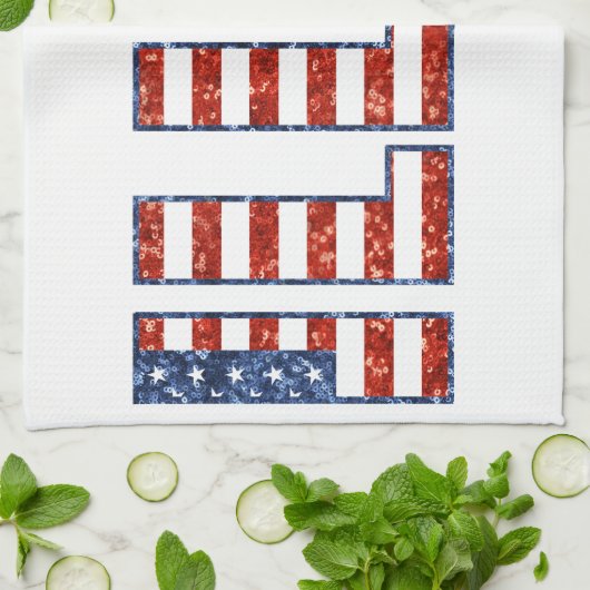 Folgehütte Geschirrtuch (Gefaltet)