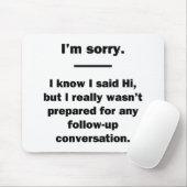 Folgemaßnahmen Mousepad (Mit Mouse)