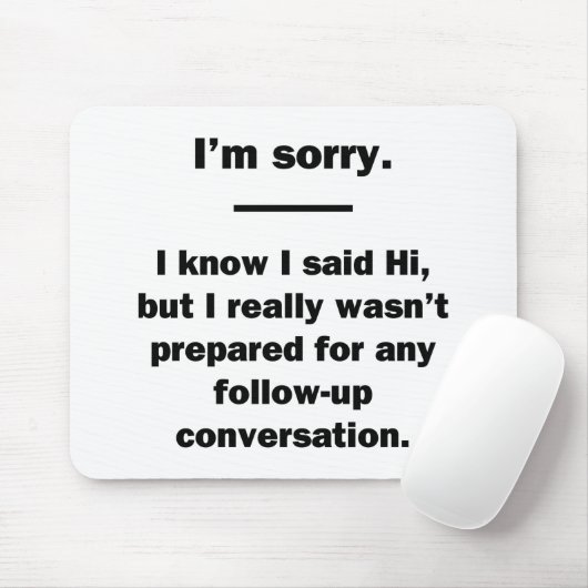 Folgemaßnahmen Mousepad (Mit Mouse)