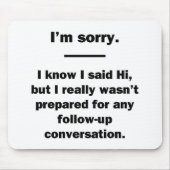 Folgemaßnahmen Mousepad (Vorne)