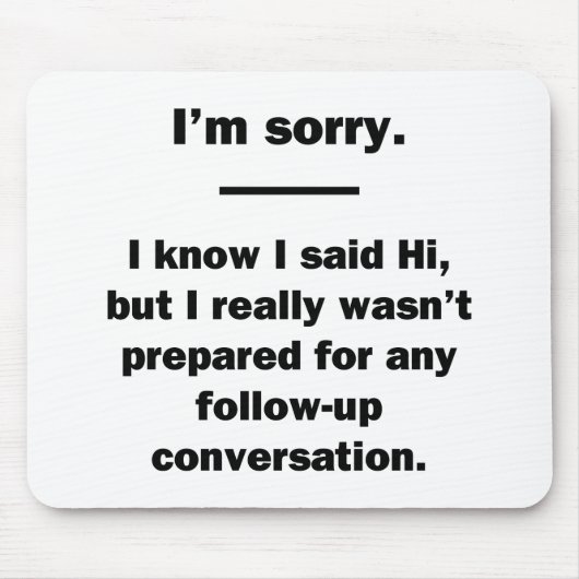 Folgemaßnahmen Mousepad (Vorne)