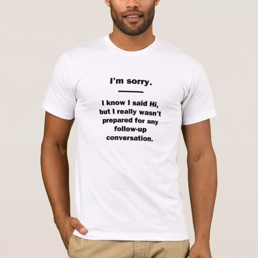 Folgemaßnahmen T-Shirt (Vorderseite)