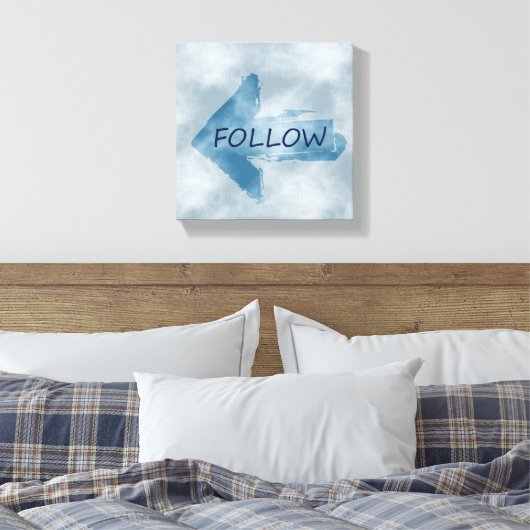 Folgen Leinwanddruck (Insitu (Schlafzimmer))