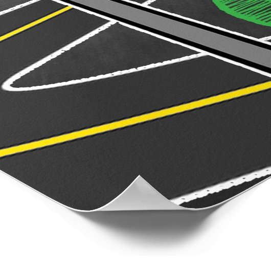 Folgen Poster Inspiration Kunst (Ecke)