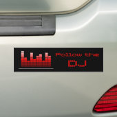 Folgen Sie dem DJ-Sticker Autoaufkleber (Auf Auto)