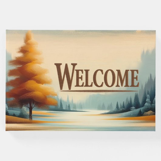 Folgen Sie dem Fluss Gästebuch (Vorderseite)