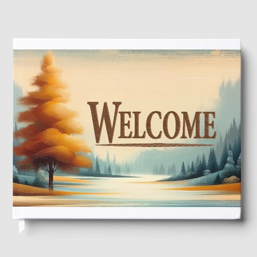 Folgen Sie dem Fluss Gästebuch (Vorderseite)