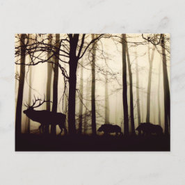 Folgen Sie dem Führer Postkarte