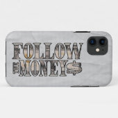 Folgen Sie dem Geld - Bill Case-Mate iPhone Hülle (Rückseite (Horizontal))