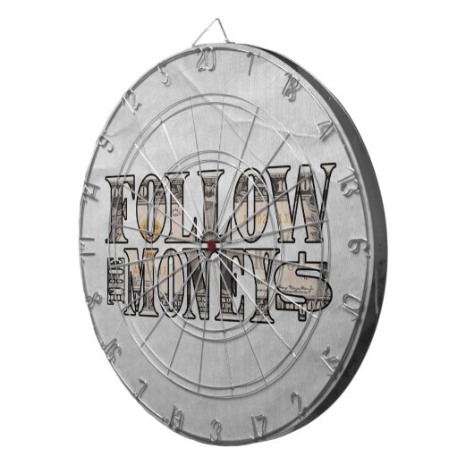 Folgen Sie dem Geld ~ Bill Dartscheibe (Vorderseite rechts)