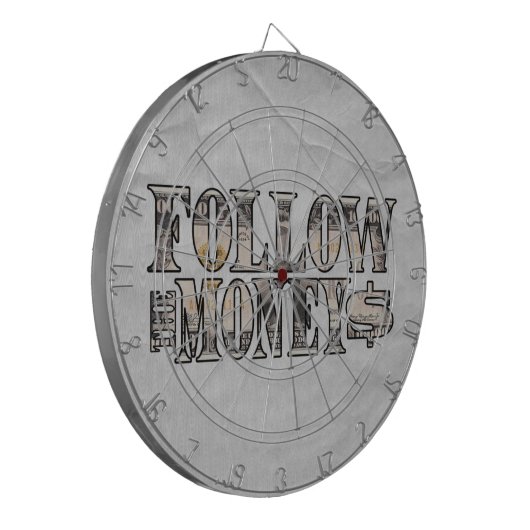 Folgen Sie dem Geld ~ Bill Dartscheibe (Vorderseite Links)