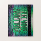 Folgen Sie dem Geld - Grunge Puzzle (Vertikal)