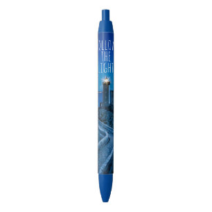 Folgen Sie dem hellen Leuchtturm Kugelschreiber