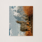 Folgen Sie dem Lama Puzzle (Vertikal)