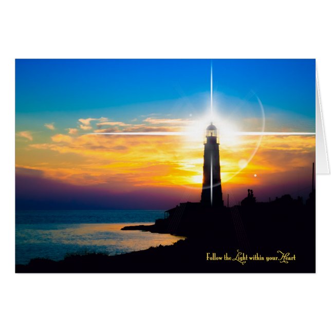 Folgen Sie dem Licht in Ihrem Herzen (Vorderseite (Horizontal))