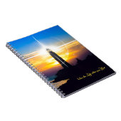 Folgen Sie dem Licht innerhalb Ihres Herzens Notizblock (Rechte Seite)