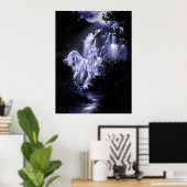 Folgen Sie dem Mondlicht Poster (Heimbüro)