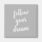 Folgen Sie dem Muster Ihres Traumpastells Magnet (Vorne)