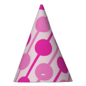 Folgen Sie dem Party für die rosa Punkte Partyhütchen (Rechts)