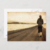 Folgen Sie dem Pfad Postkarte (Vorne/Hinten)