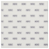 Folgen Sie dem Prophet. Gewebe Stoff (Muster)