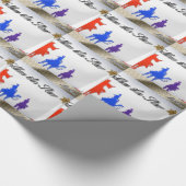 Folgen Sie dem Star Geschenkpapier (Ecke)