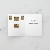 Folgen Sie dem Stern! Feiertagskarte (Innenseite)