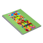 Folgen Sie dem verrückten Wissenschaft Notizblock (Rechte Seite)