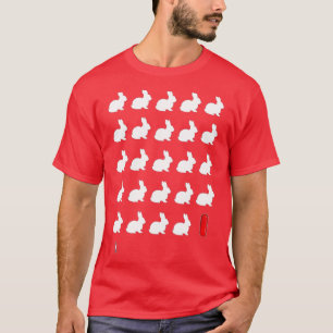 Folgen Sie dem weißen Kaninchen T-Shirt