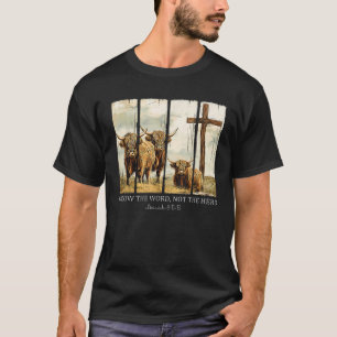 Folgen Sie dem Wort nicht dem Herd Christlichen We T-Shirt