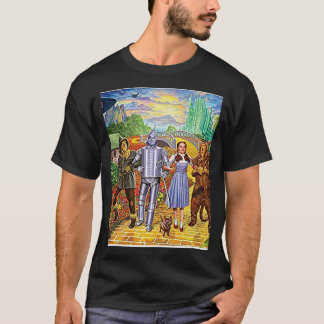 Folgen Sie dem Yellow Brick Road Wizard von Oz T-Shirt