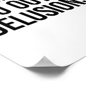 Folgen Sie den Beweisen und es führt Sie aus Ihnen Poster (Ecke)