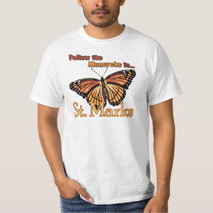 Folgen Sie den Monarchen zu St.-Kennzeichen T-Shirt