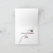 Folgen Sie den Osterbüschen, sie haben die Schokol Karte (Innenseite)