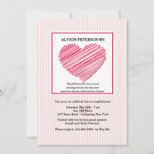 Folgen Sie der Einladung Ihres Abschlusses zur Her (Vorderseite)